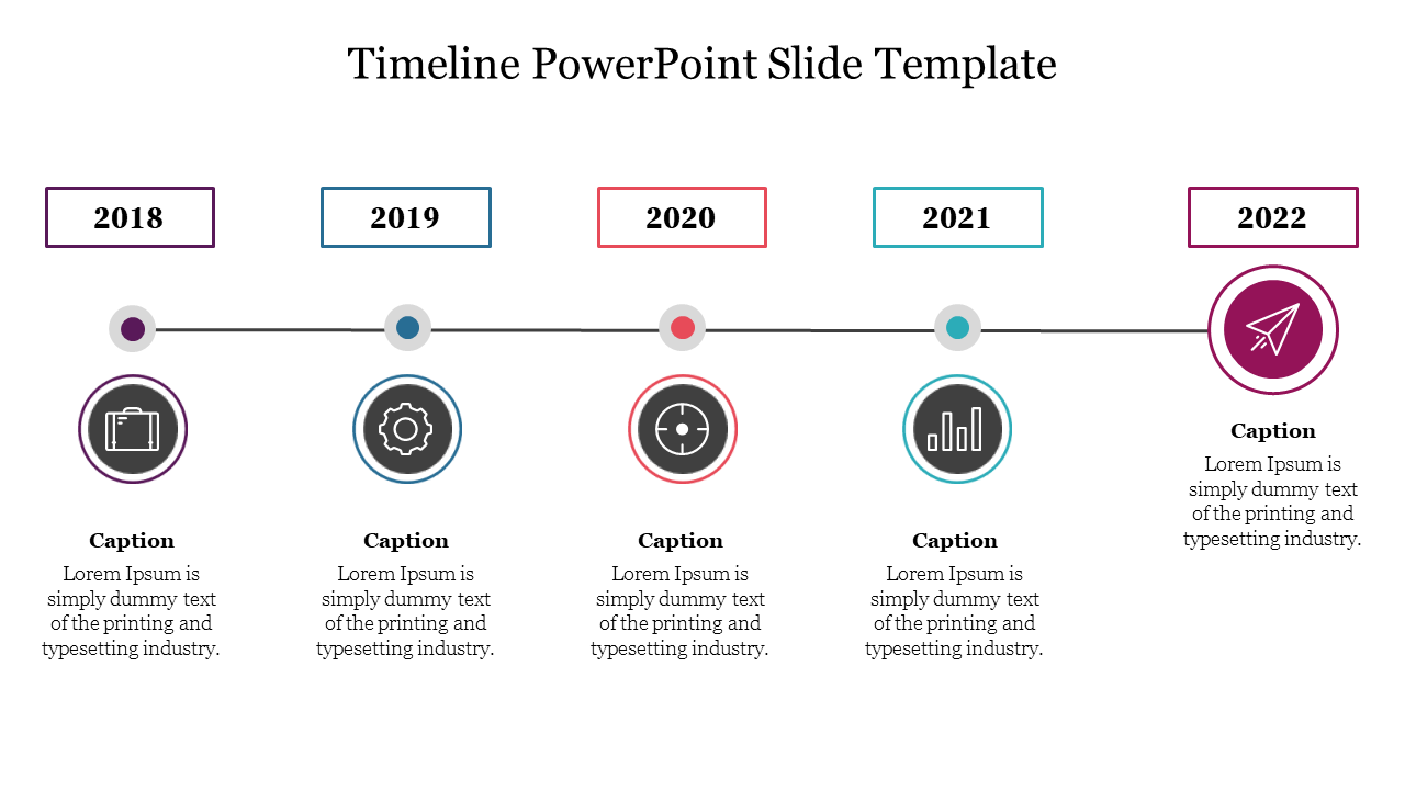 Timeline PowerPoint Slide Template
